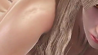 Doggystyle Fuck On Stairs In The Bath - POV And Cumshot On Her Back 3D Animation Porn