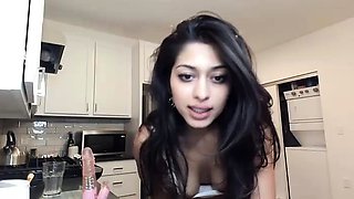 Close up teen pussy gaping action