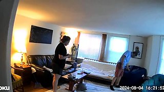 Married slut sucking cock and getting fucked on hidden cam