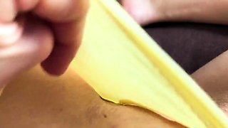 Hot Russian Student Secretly Masturbates in Wet Panties