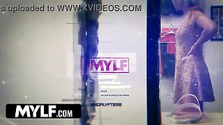 Thick MILF thief caught in act & punished by officer