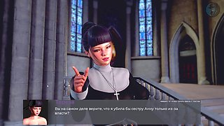 Adorable milf in a wild animated scene that will break her!