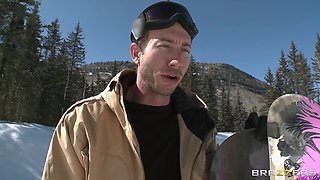 Tease On Skis With Jordan Ash, Jessica Nyx - Brazzers