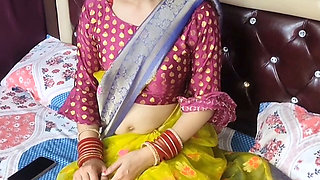 After Hearing 18 Desi Aunty Grabbed Her StepNephew Dick