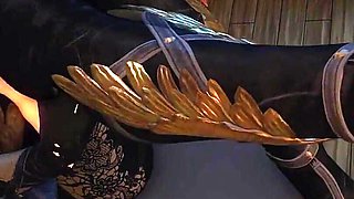 Shenhee Seduce the Big Cock Commander - 3D Animation