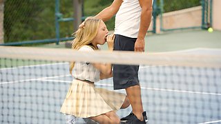 Aubrey Star has her ass gapped by Christian Clay in a steamy scene