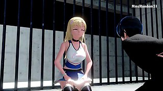 MMD Kiss me song netorare: Big Tits, Big Ass  Hardcore Porn