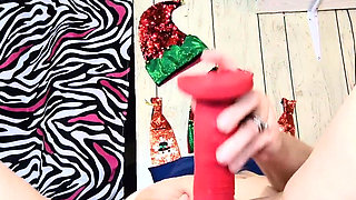 Slapping Her Face with His Amazing Cock Got This Whores Pussy Wet N Hit