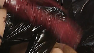 Big boobed German whore assfucked and dominated in BDSM orgy