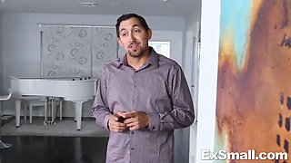 Kiley Jay giving head and banged by Big Cock