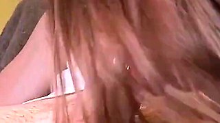 She Got a Lot of Cum! Sloppy and Slobbery Blowjob a Big Dick