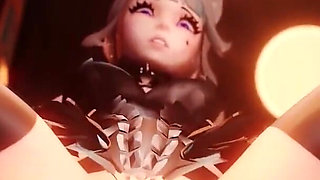 Lynette Gets Her Ass Fucked Hard in a Full Nelson 3D Anal Animated Genshin Impact Porn