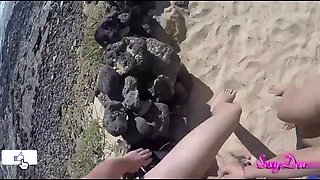 Heat up Your Screen: Sexydeas Beach Doggystyle POV Will Leave You Wanting More