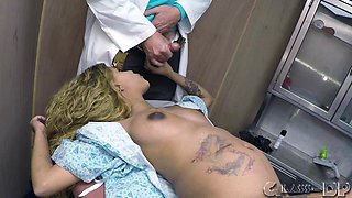 Dayanara's Pregnant Exam with a Naughty Doctor