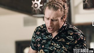 Curvy ass stepsis tricks and fucks stepbro