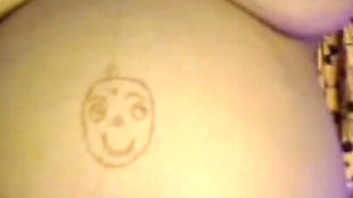 Pregnant Lady Play with Boobs and Big Belly.