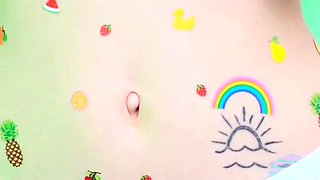 Webcam big booty brunette fucking machine toy hard
