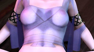 3D Cute Asian Cosplay Babe Naked Her Shaved Pussy Got Fucked so Hard