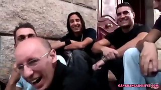 Gangbang Archibe - Busty MILF in stockings