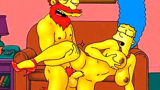 Marge Simpson real wife cheating