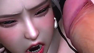 Beauty Girl Shake It in 3D - 3D Animation