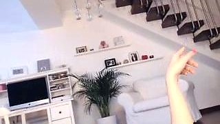 teen brunette 95 masturbating on live webcam