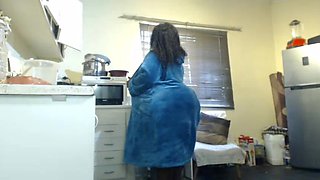 Sexy Black SSBBW Being Naughty