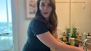 Day in the Life VLOG with Pussy Flashing and Transparent Dress - Erika Kay