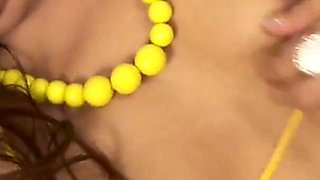 April A is a gorgeous Thai who turns on her friend's cock to get fucked