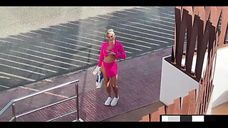 Ibiza Pornstar Meeting with Amazing Sienna Day