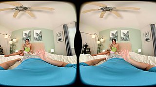 2 Lies & 1 Truth-Game With Petite Stepsister