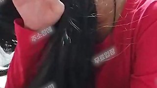 5777 수줍음이 많은 빨간티 로션으로 후장 조교 Korean 텔레 UUB892