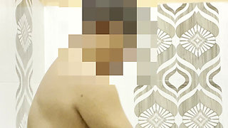 Toilet sex Asian couple