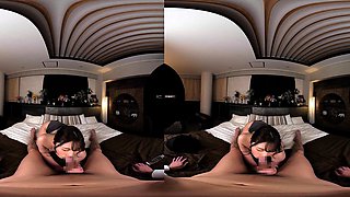 Gorgeous Big Boobs Asian Babes POV Suck and Fuck