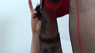 Kinky British Mature Mom Velvetina Fox Fingers Her Hairy Pussy