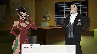 Lesbian superhero in a wild adventure with epic animations and big boobs