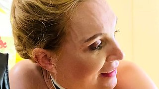 Amateur blonde for amazing hardcore