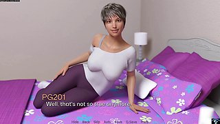 Naughty animated adult games featuring stepmoms and stepsisters in steamy scenarios