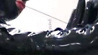 StrapOn Lesbian with big boobs fucks her blonde sexy GF