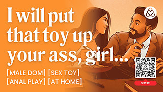 ASMR Audio Porn: Hot Male Dom Teacher Fucks His Student At Home - Anal Play & Sex Toy - Erotic Audio Roleplay for Women