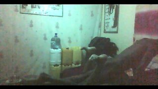 Step Sister Came From the North to Receive a Cumshot on Her Ass at Night