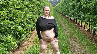 Pissing in nature and satisfying my lust.