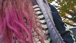 Nerdy Faery Public Piss Adventure: Dumpster, Docks & Toilet Fun