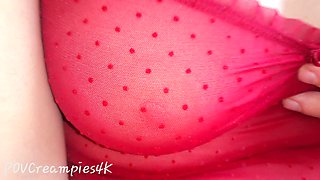 Amateur Wife's Perfect Pink Pussy Gives Me a Huge Orgasm