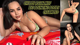 Gorgeous & Chubby Asian Milf Hardcore Dick Ride