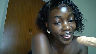 I Take a Whole Hand Inside My Wet Ebony Pussy