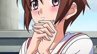 Slutty student seduce her groupmate for a sex but she didn't expect that headmaster will join for threesome...