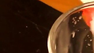 Amateur MILF Homemade Cameltoe and Lactating Boobs