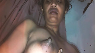 Sucking Boobs of Tina baby