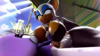 Suck and Spray (futanari Sex)